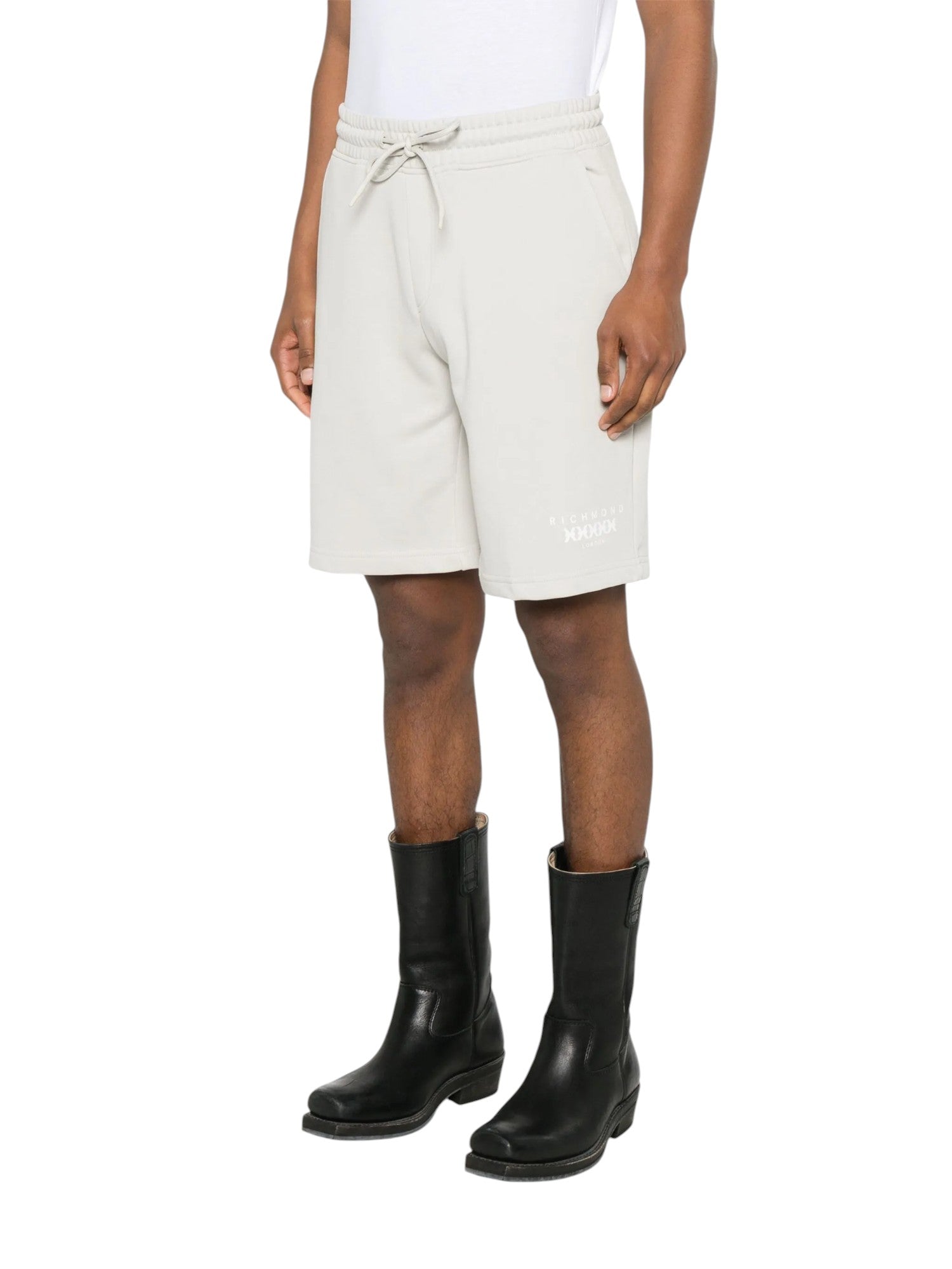Richmond uomo bermuda Fleece Bylco UMP25007BE White