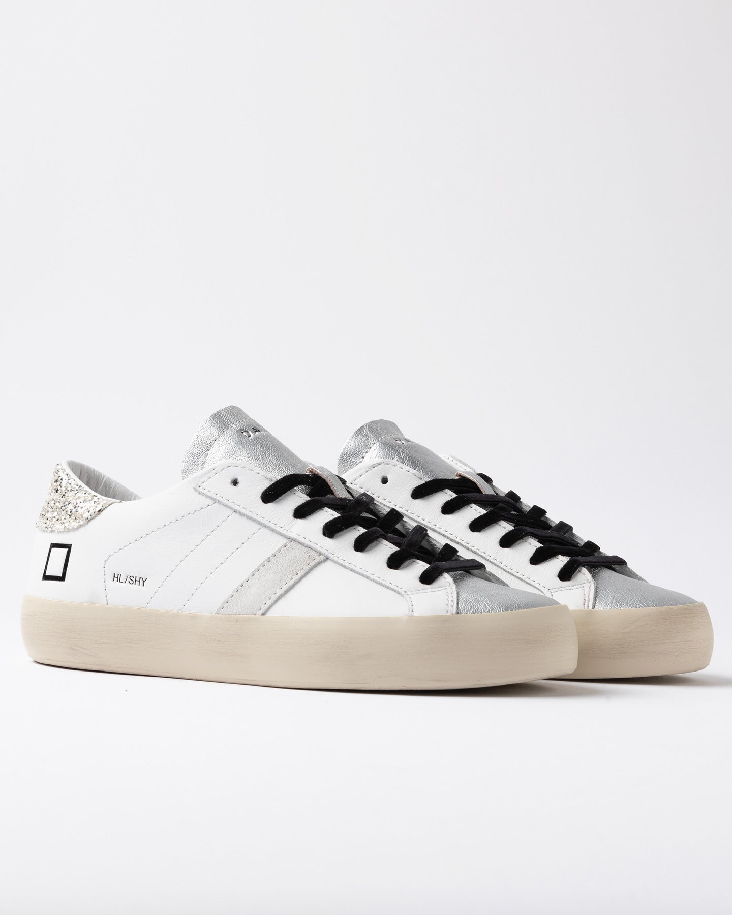 d.a.t.e. donna scarpa Hill Low Shiny W431-HL-SH-WM