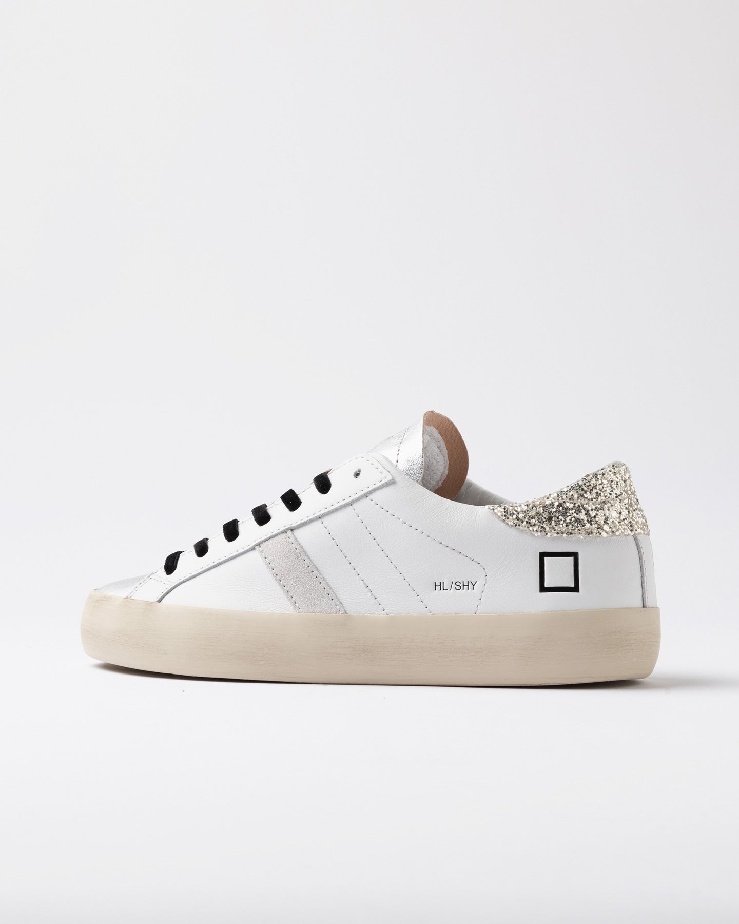 d.a.t.e. donna scarpa Hill Low Shiny W431-HL-SH-WM
