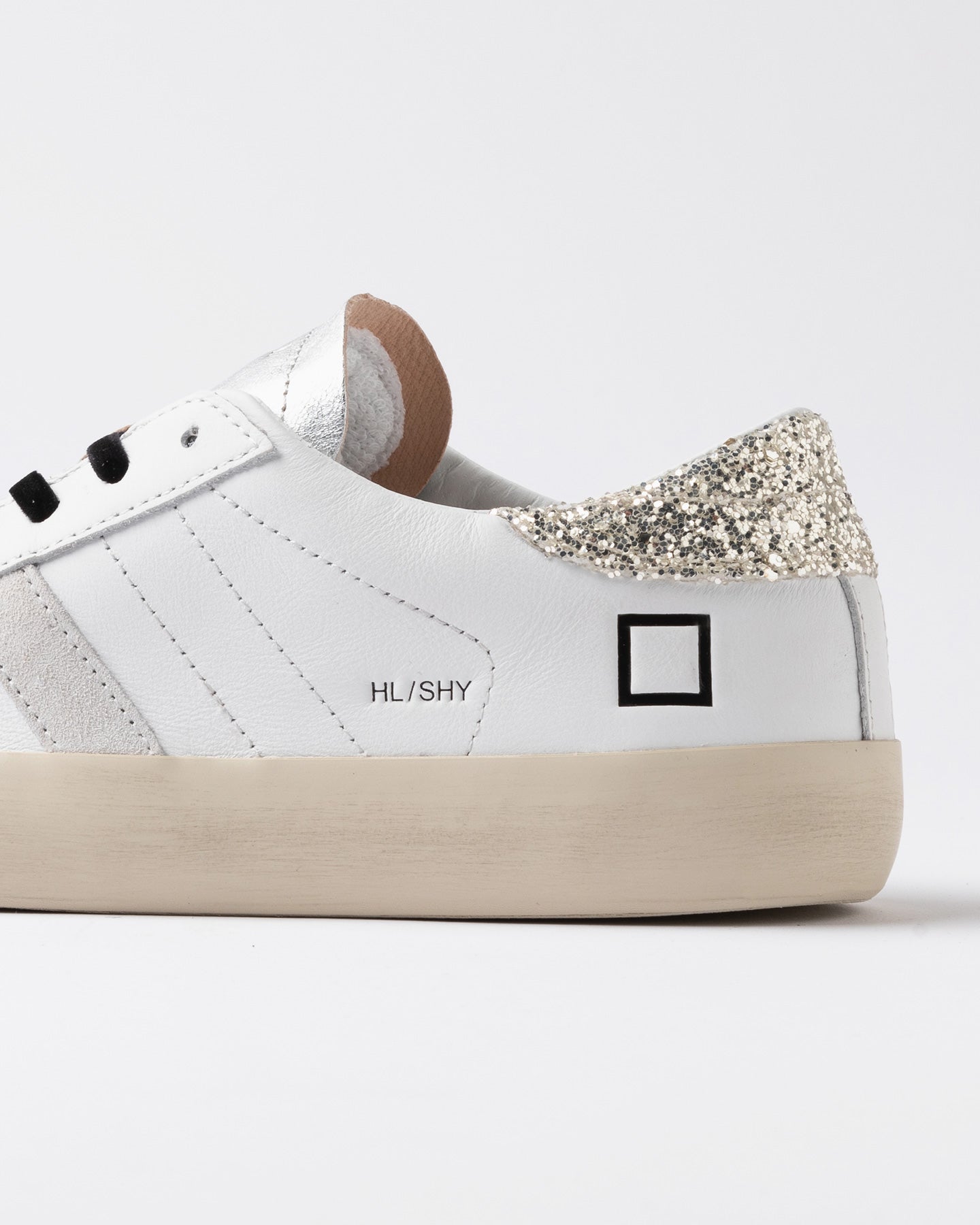 d.a.t.e. donna scarpa Hill Low Shiny W431-HL-SH-WM