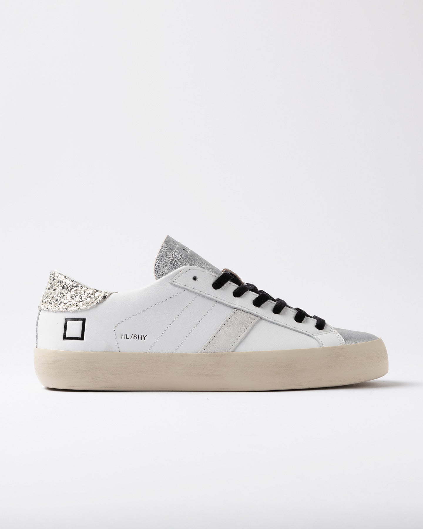 d.a.t.e. donna scarpa Hill Low Shiny W431-HL-SH-WM