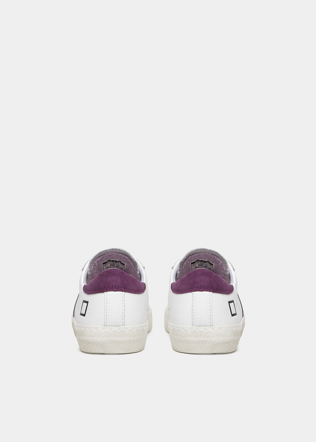 D.A.T.E. Donna Scarpa Hill Low Vintage White Purple W401-HL-VD-IP