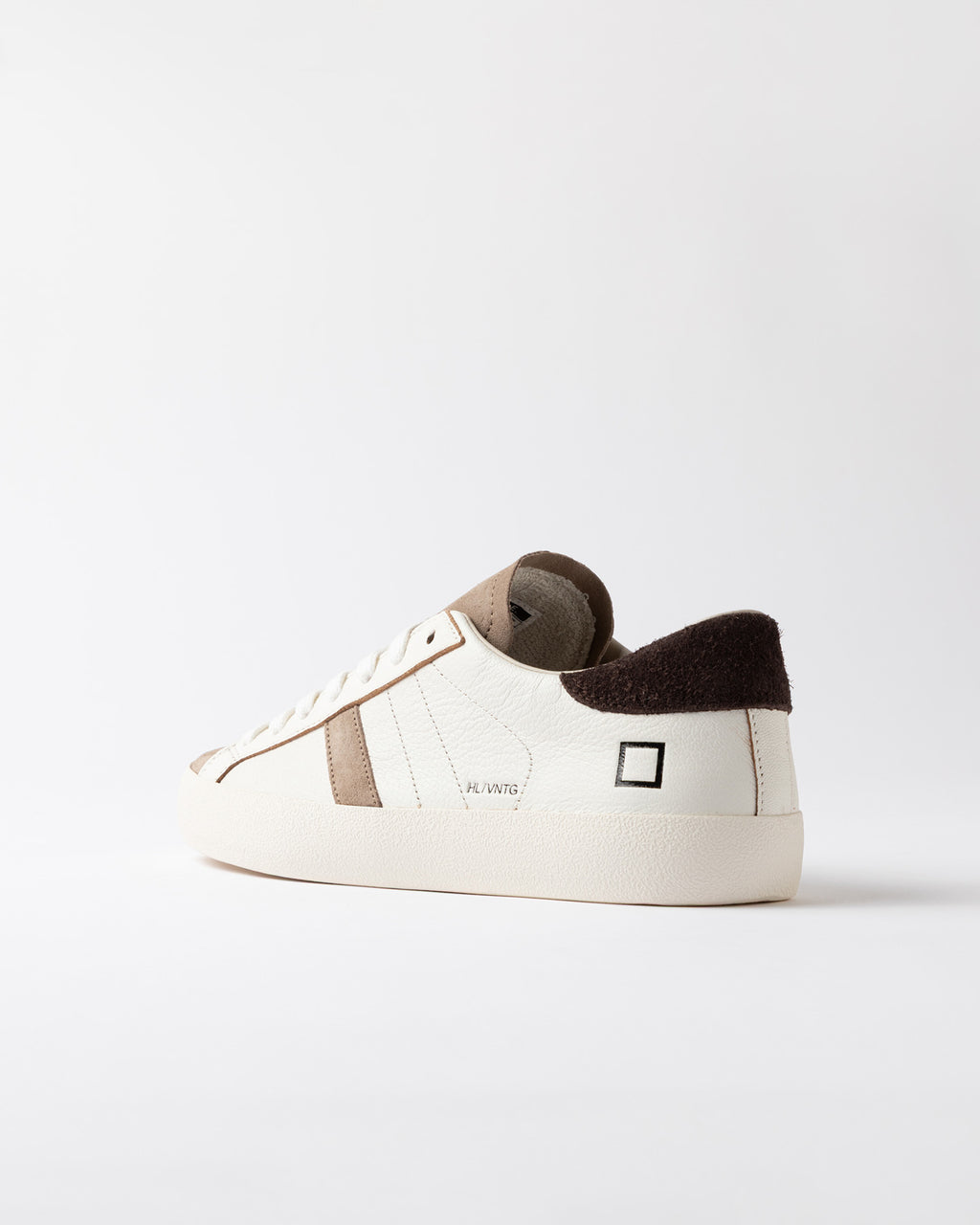 d.a.t.e. scarpa HILL LOW VINTAGE WHITE-BROWN
