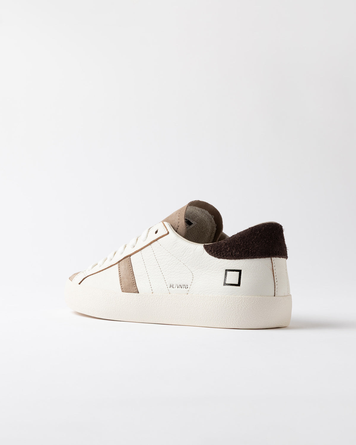 d.a.t.e. scarpa HILL LOW VINTAGE WHITE-BROWN