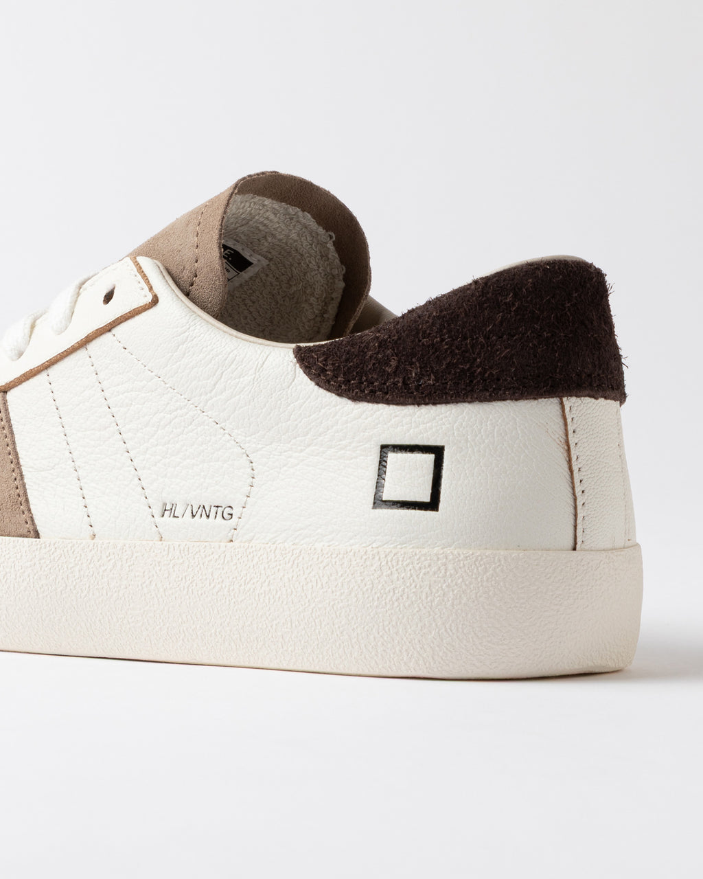 d.a.t.e. scarpa HILL LOW VINTAGE WHITE-BROWN