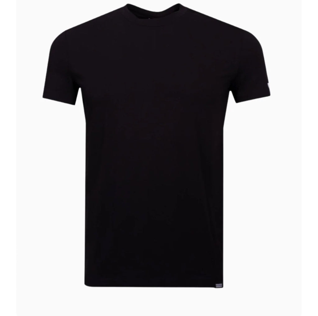 Disquared uomo t-shirt Round Neck D9M205720 001 Nero