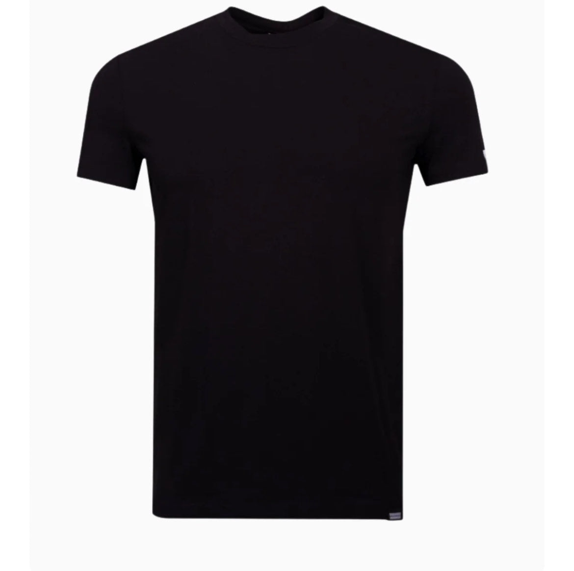 Disquared uomo t-shirt Round Neck D9M205720 001 Nero