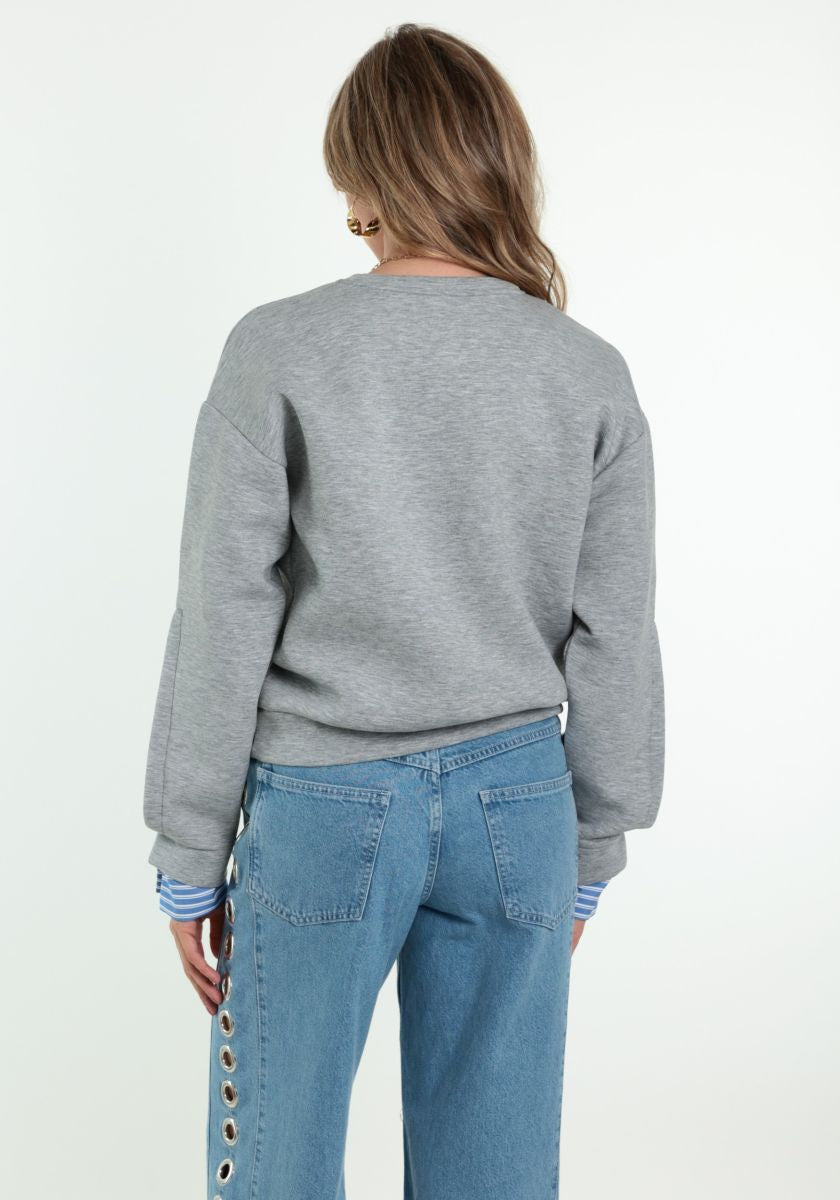 Vero Moda maglia MORGAN 10355808 Light Grey Me