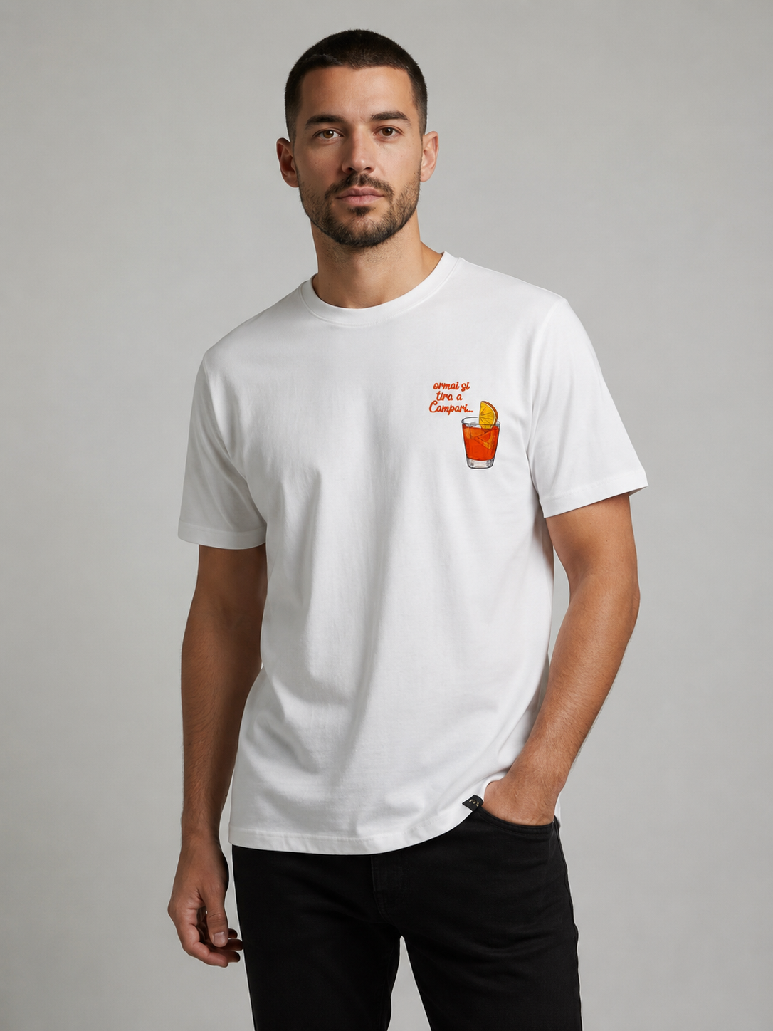 Gold Rush uomo t-shirt Stampa\Ricamo M1WAFFEL05