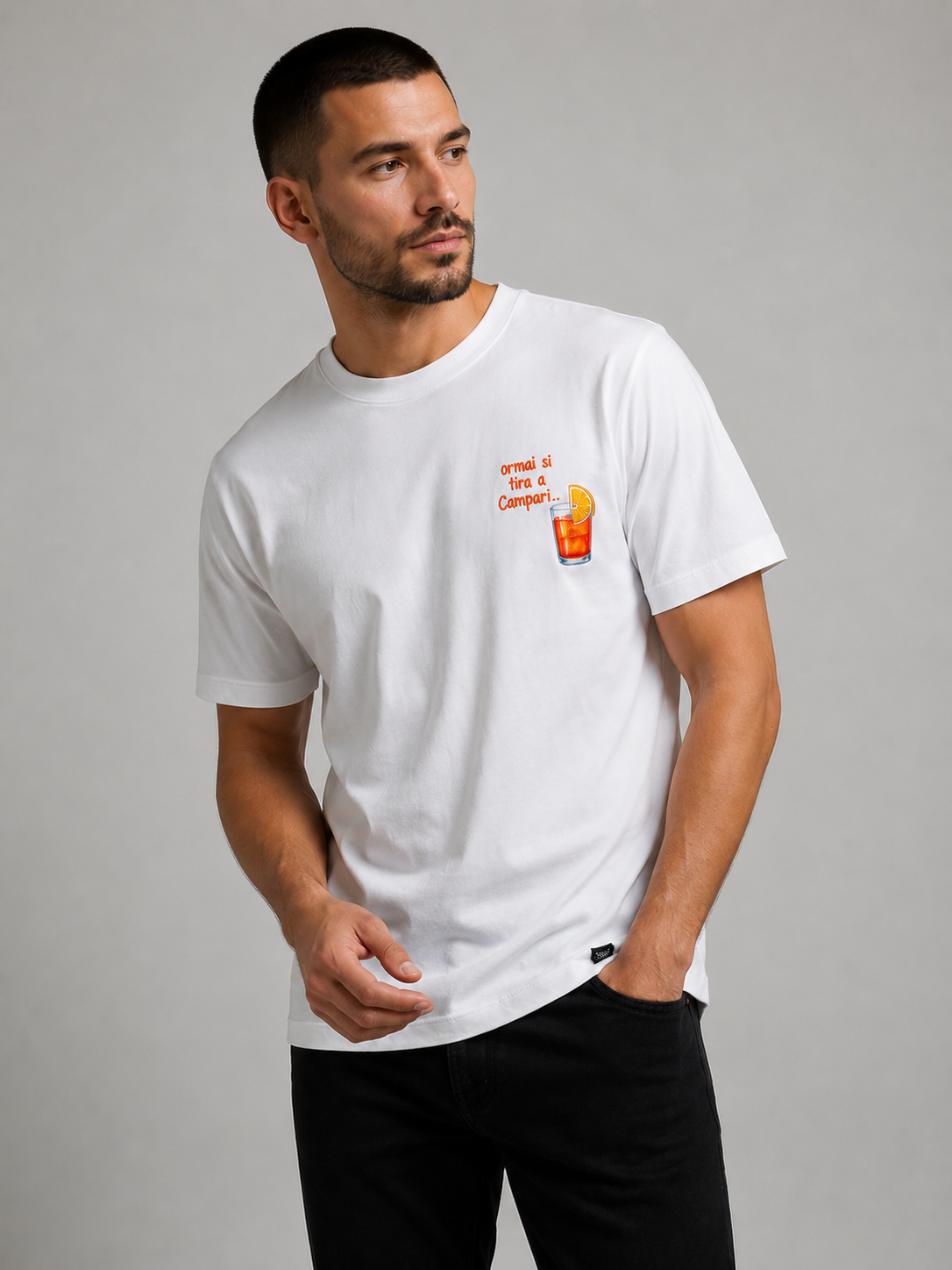 Gold Rush uomo t-shirt Stampa\Ricamo M1WAFFEL05