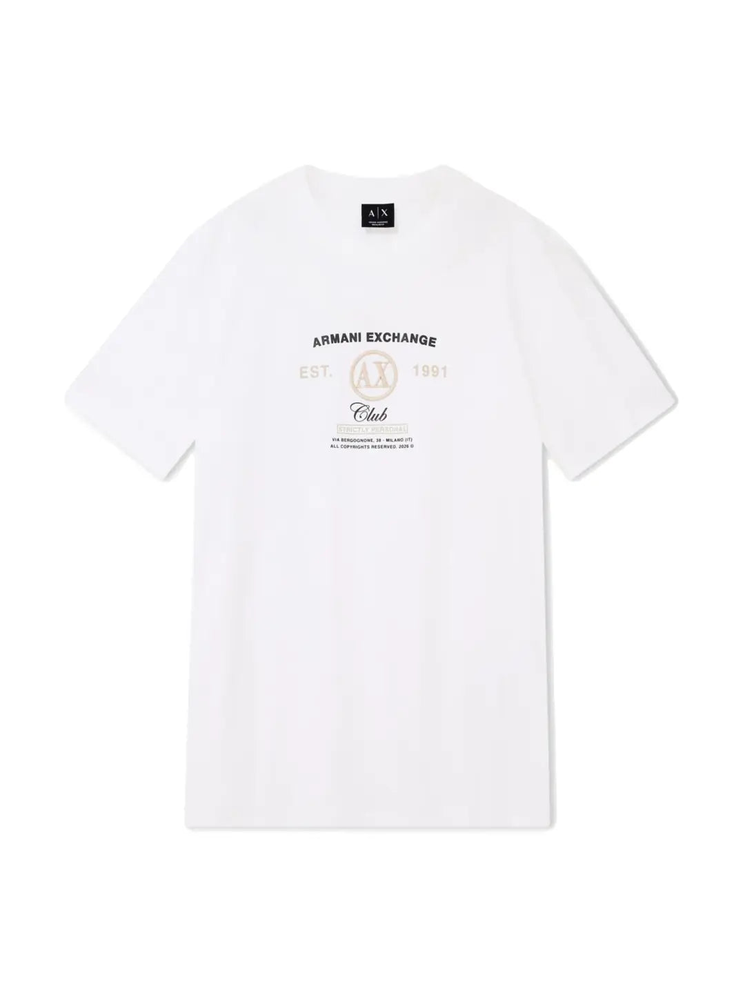 Armani Exchange t-shirt XM003067 AF10358 U0009