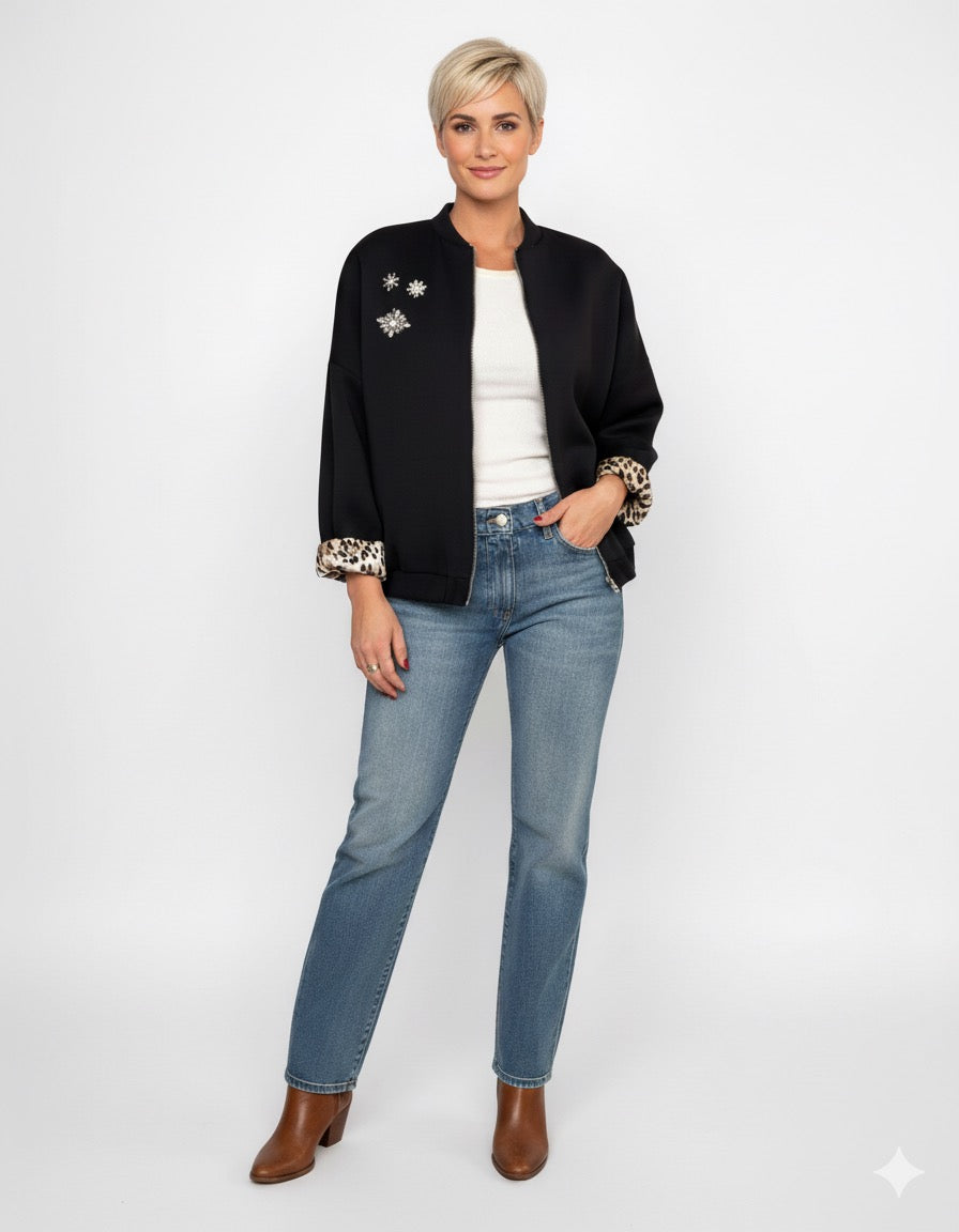 Susy Mix donna giubbino 59200G I25 NERO