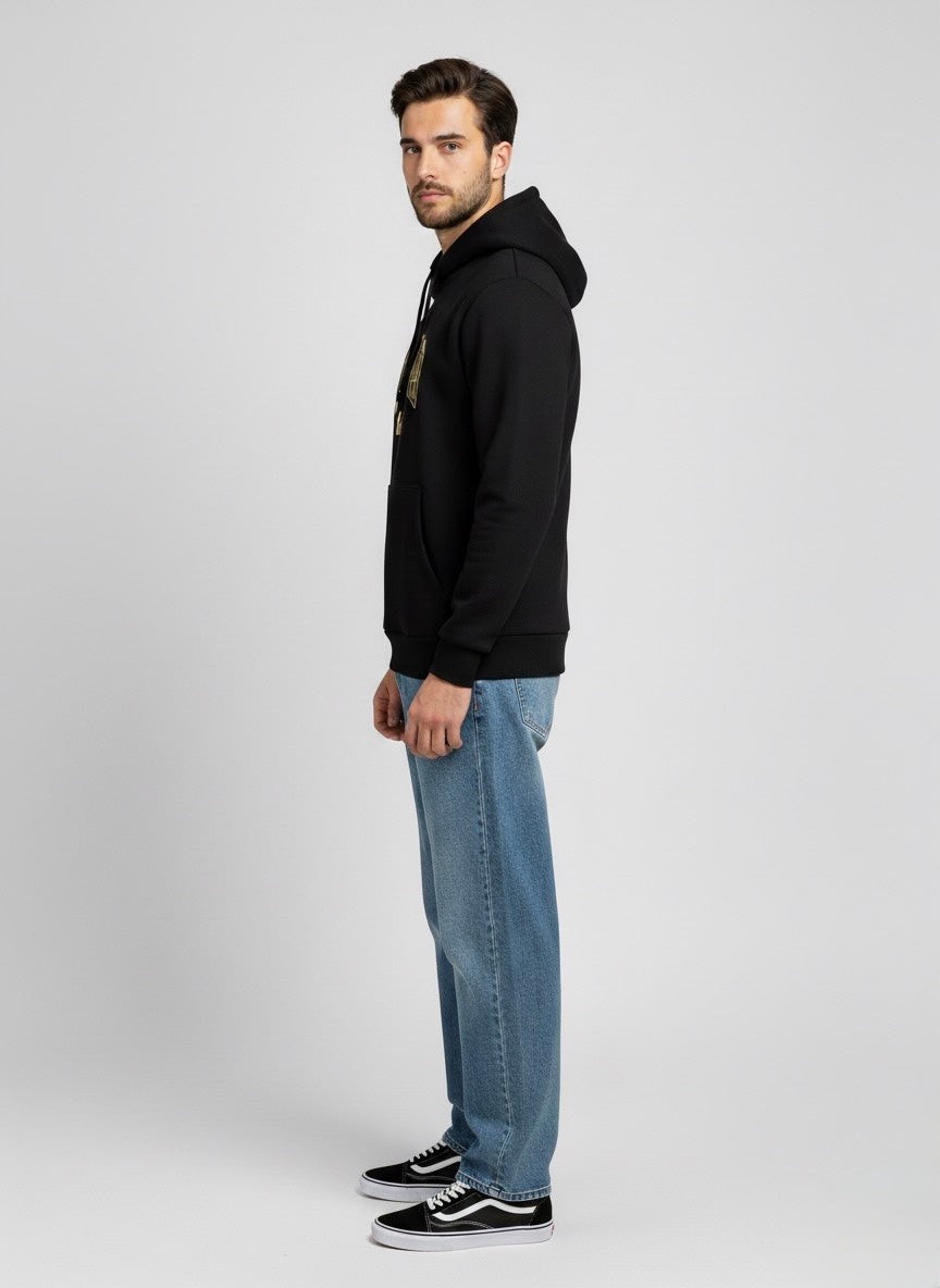 Gold Rush uomo felpa M1TAR03 I25 NERO