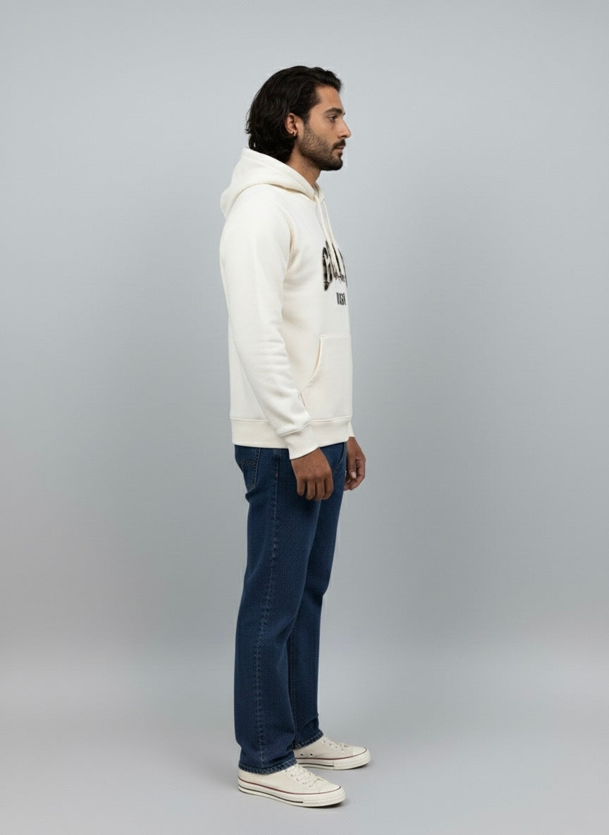 Gold Rush uomo felpa M1TAR03 I25 PANNA