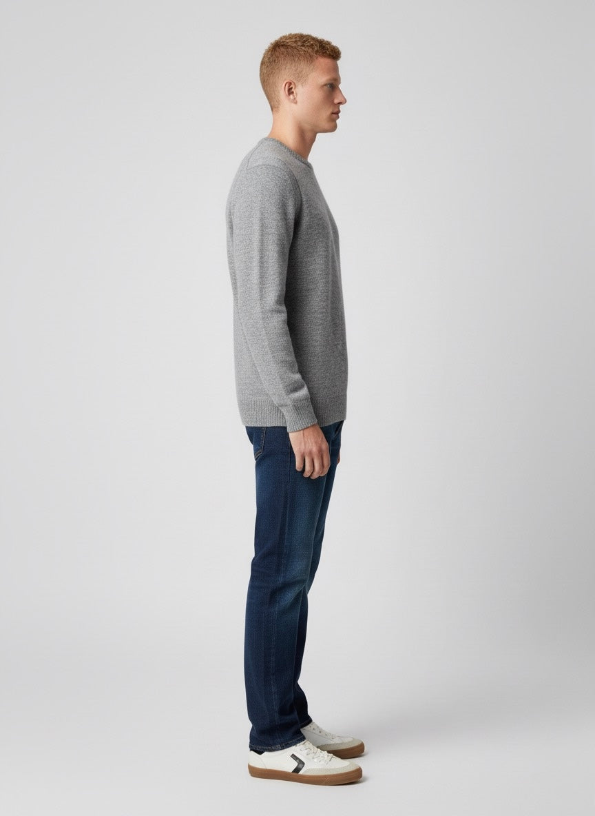 Gold Rush uomo maglia girocollo ORITGC GRIGIO