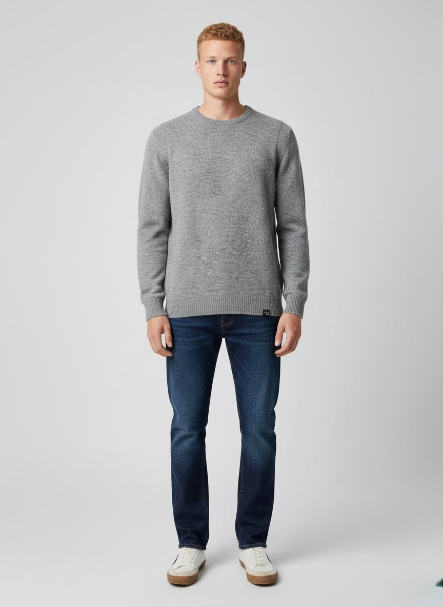 Gold Rush uomo maglia girocollo ORITGC GRIGIO