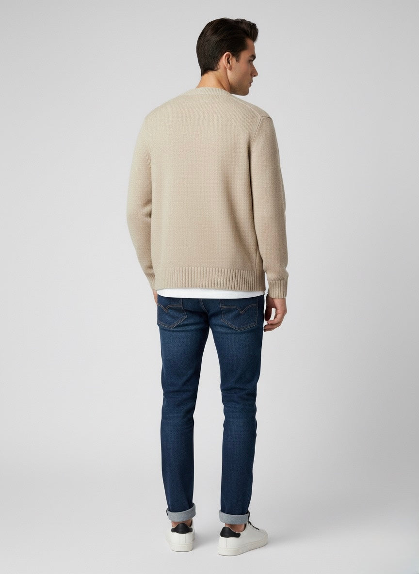 Gold Rush uomo CARDIGAN MA3009GR BEIGE