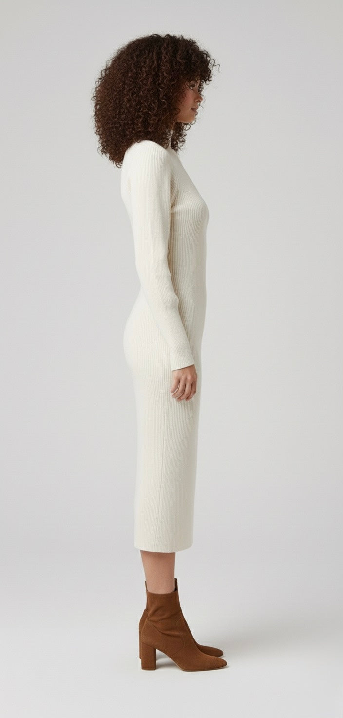 Gold Rush donna abito W4196 PANNA