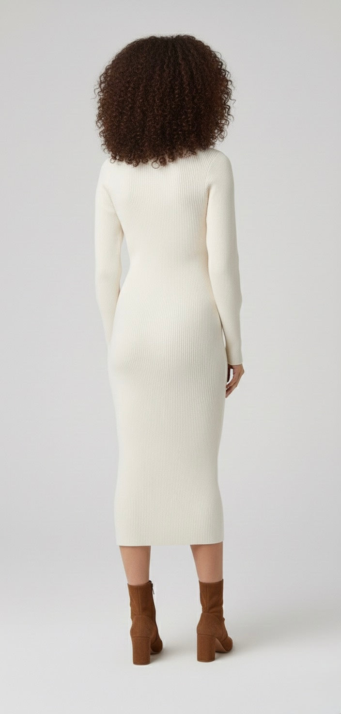 Gold Rush donna abito W4196 PANNA