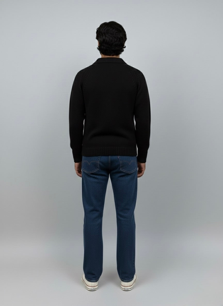 Gold Rush uomo polo MA3002GR NERO