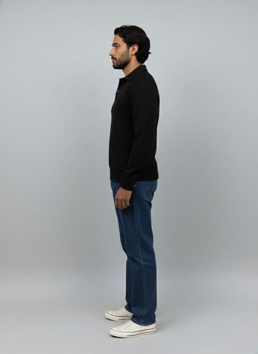 Gold Rush uomo polo MA3002GR NERO