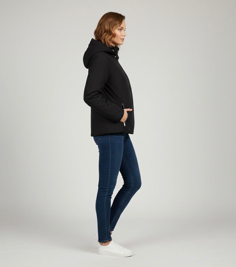 Yes Zee donna giubbino Cappuccio J047L300 0801