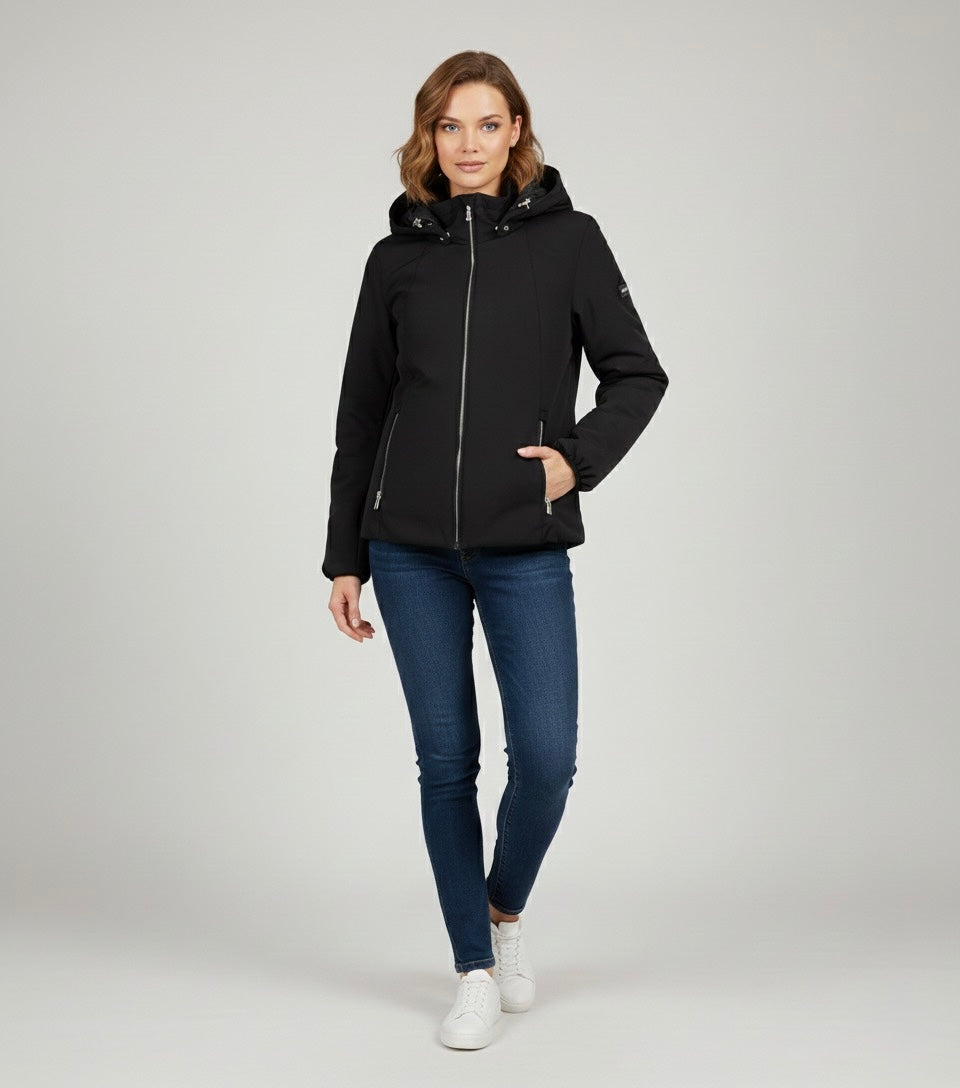 Yes Zee donna giubbino Cappuccio J047L300 0801