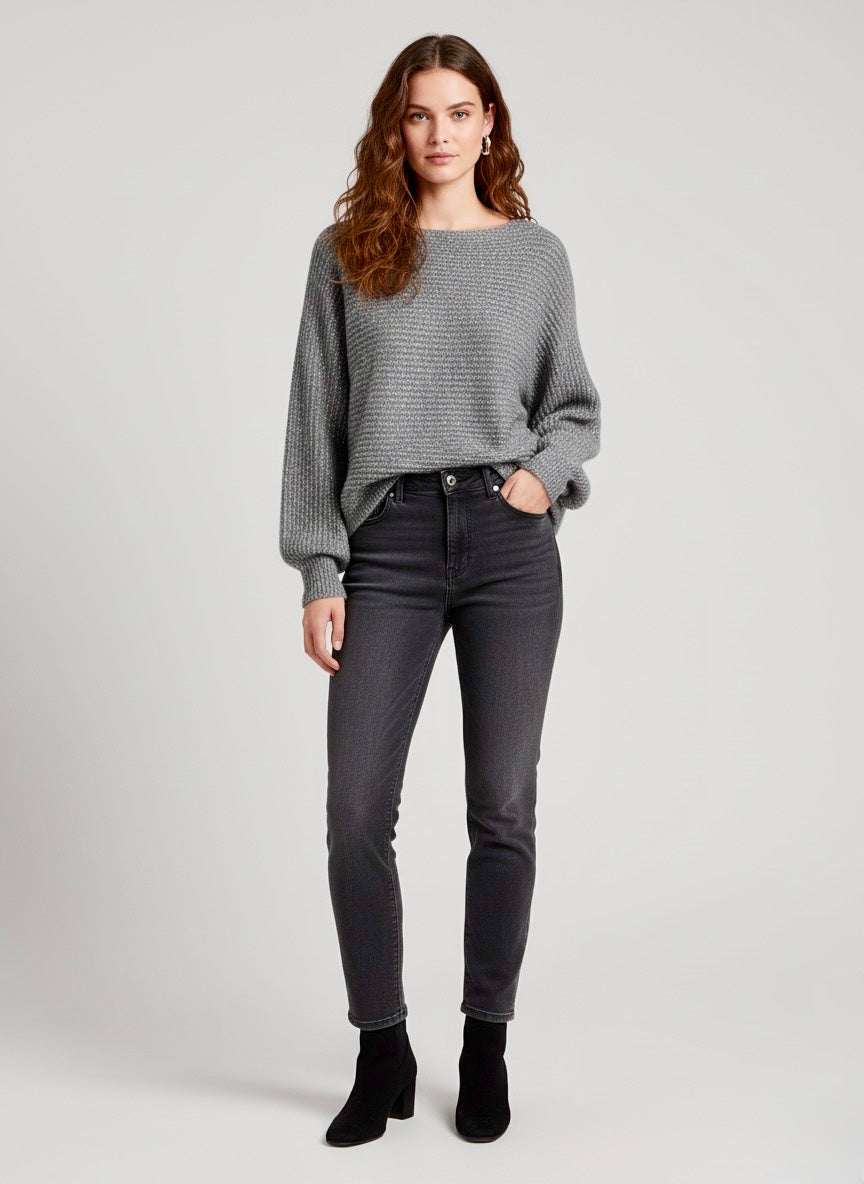 Gold Rush donna maglia MENDY GRIGIO