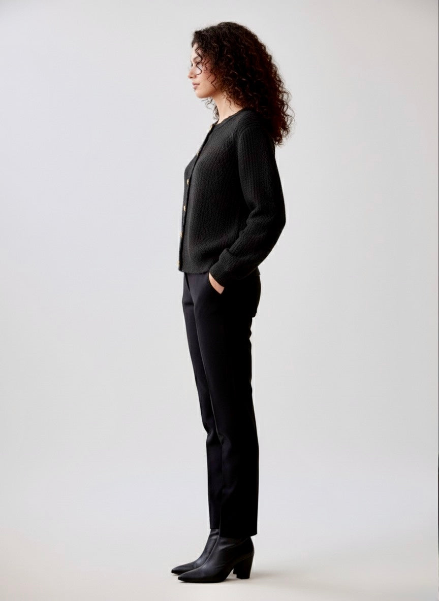 Gold Rush donna cardigan SEZANE NERO