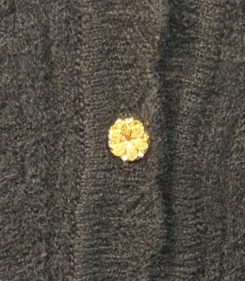 Gold Rush donna cardigan SEZANE NERO