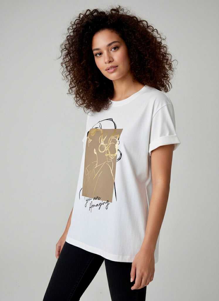 Gold Rush donna t-shirt REY03