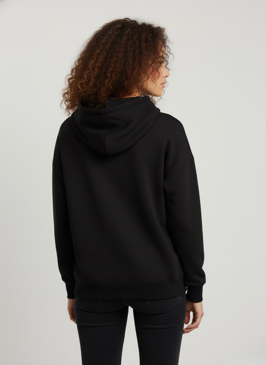 Gold Rush donna felpa W1LOREN14 I25 NERO 99