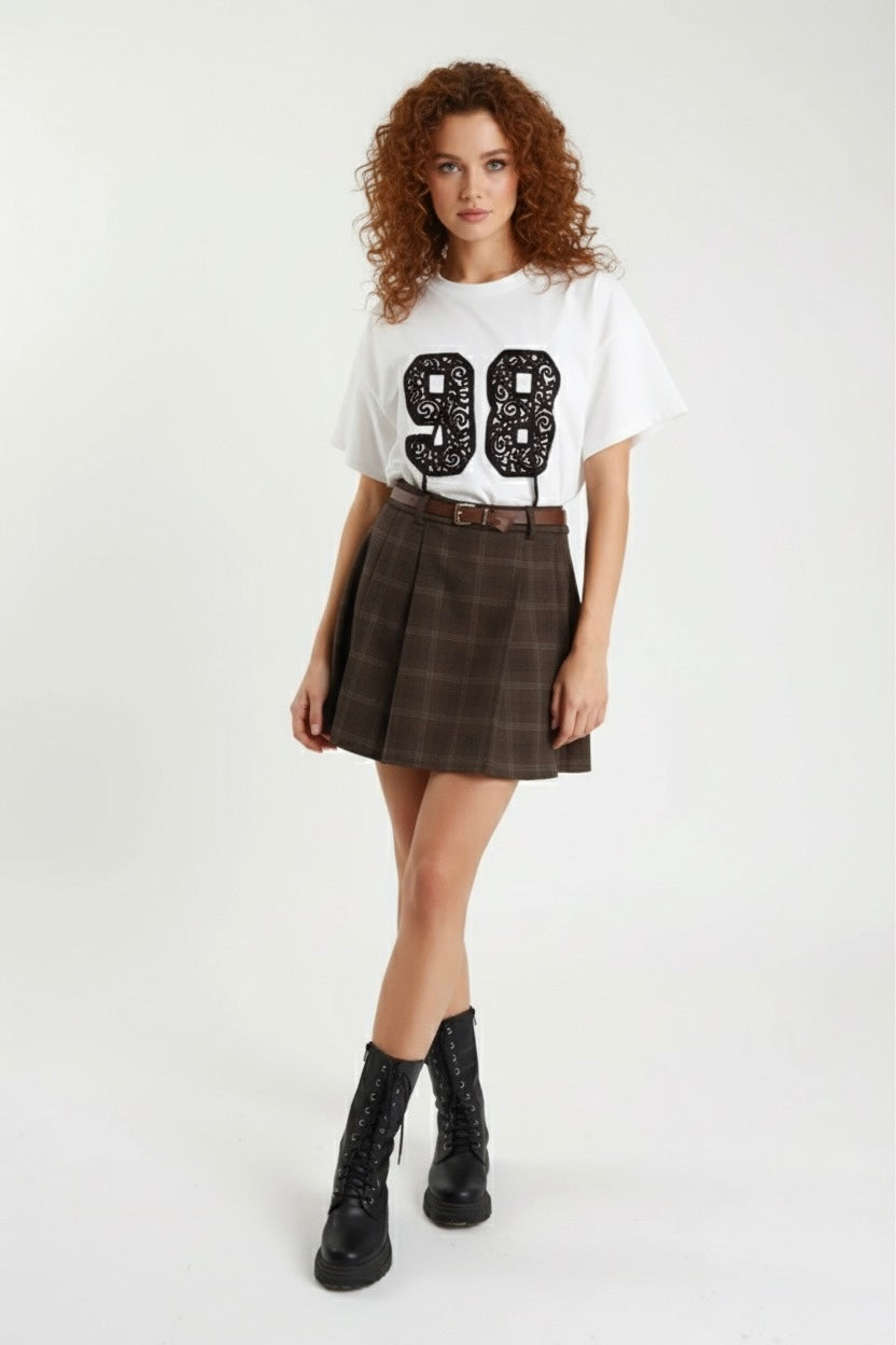 Susy Mix donna gonna G6625M1214 I25 Fango