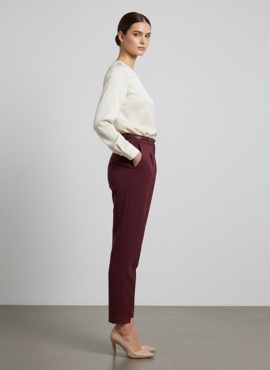 susy Mix donna pantalone T1676U136 I25 VINO