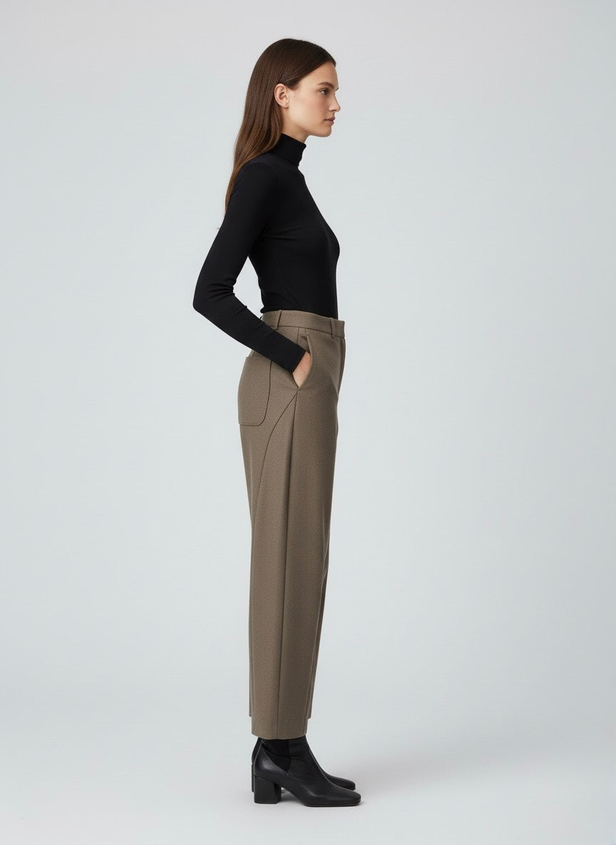 Susy Mix donna pantalone M09326 I25 FANGO