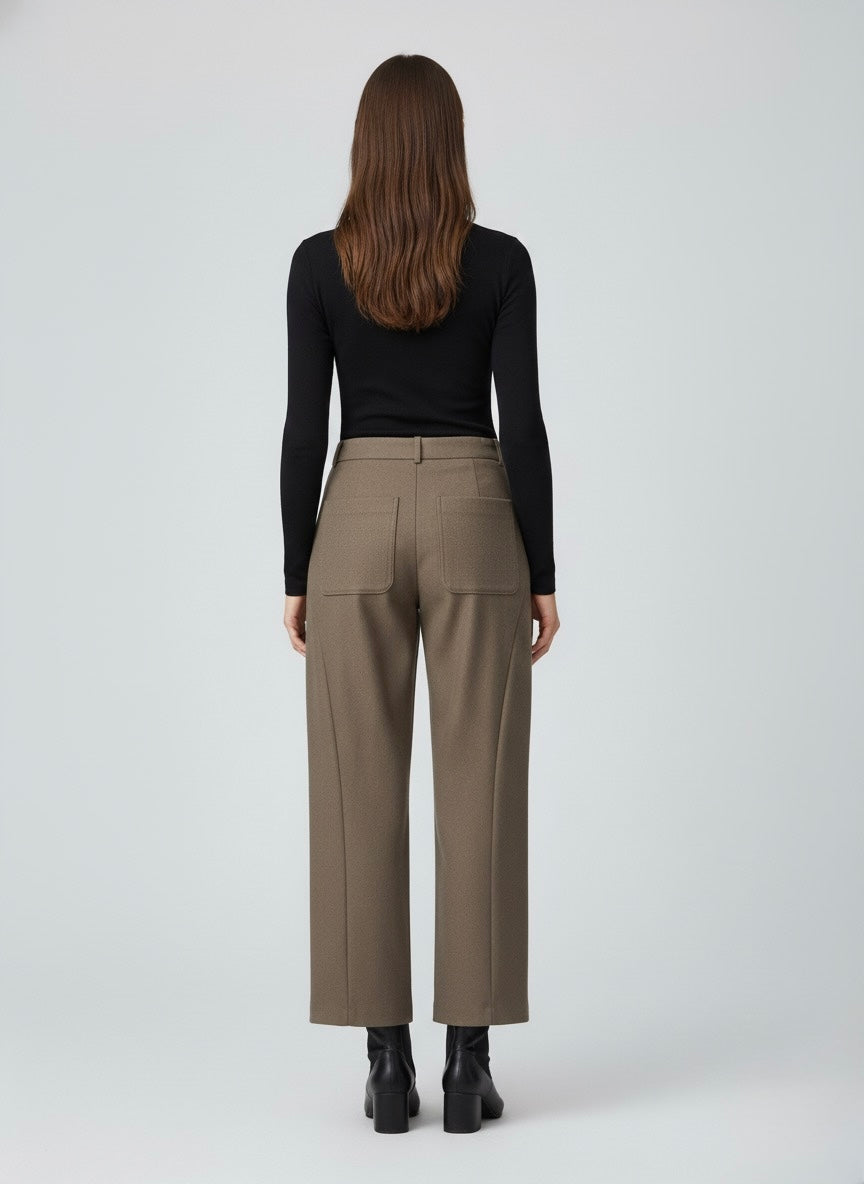 Susy Mix donna pantalone M09326 I25 FANGO