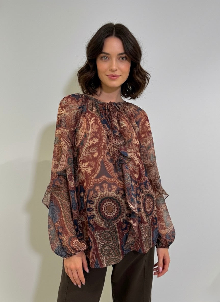 Susy Mix donna camicia K2124AI110 I25 MULTICOLOR