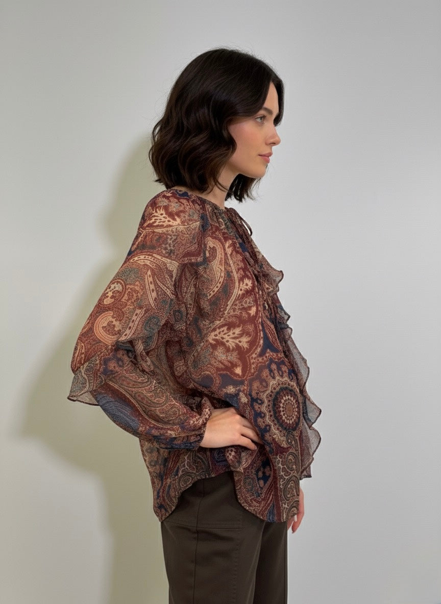 Susy Mix donna camicia K2124AI110 I25 MULTICOLOR