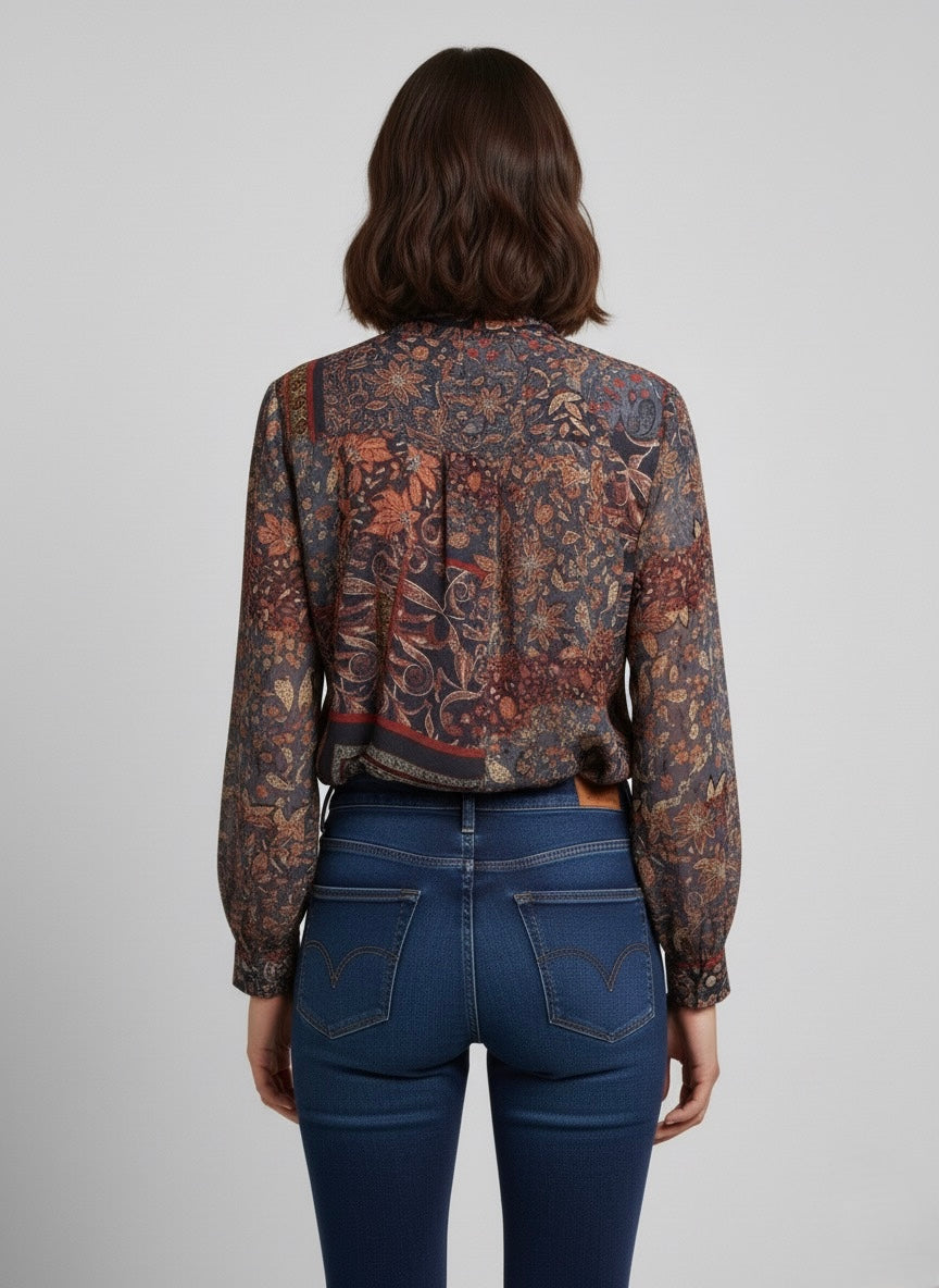 Susy Mix donna camicia CM05738 I25 MULTICOLOR