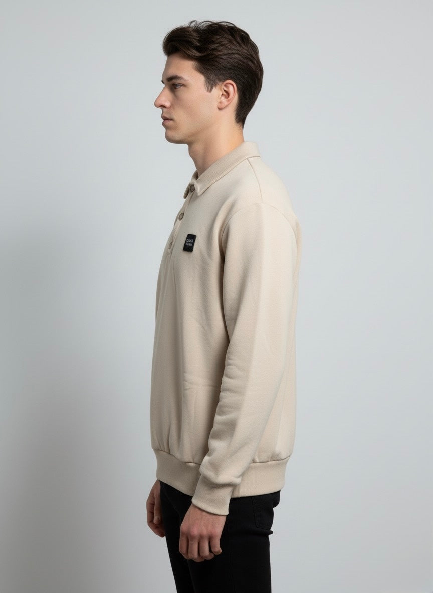 Gold Rush uomo felpa M1COL07 I25 AVORIO