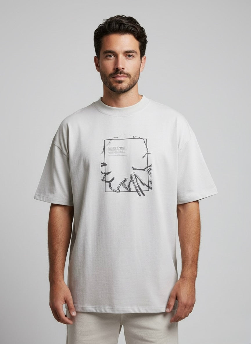 Gold Rush uomo t-shirt M1STYLE06 I25 BLUSH GREY 3245