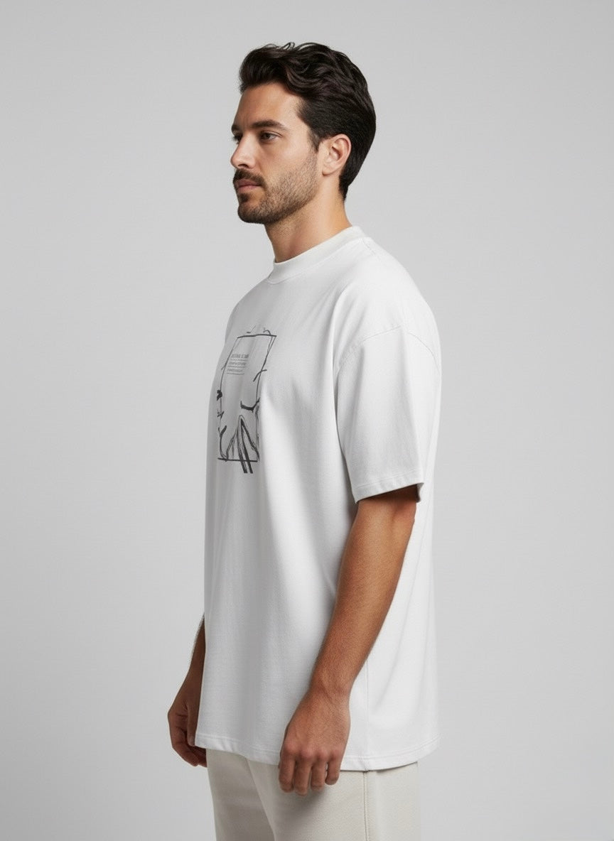 Gold Rush uomo t-shirt M1STYLE06 I25 PANNA