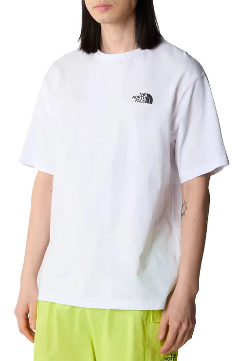 The North Face uomo t-shirt M SS Festival NF0A8799FN41 Bianco