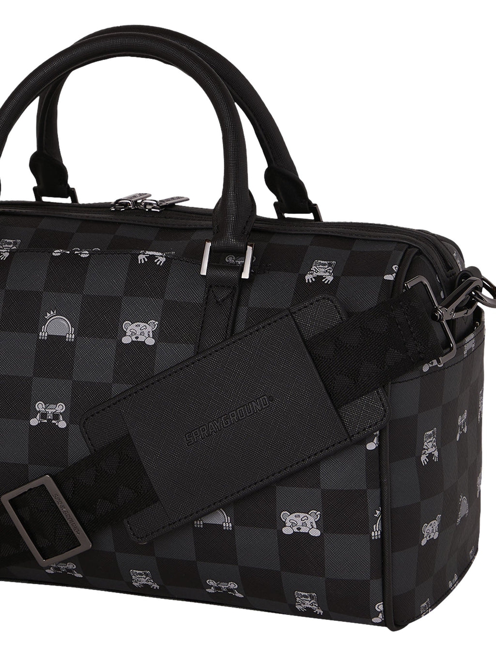 Sprayground  borsone GRAY PEEKING MINI DUFFLE 910D8911NSZ