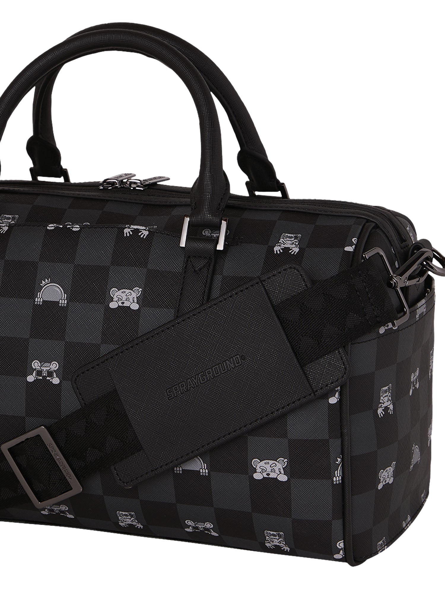 Sprayground  borsone GRAY PEEKING MINI DUFFLE 910D8911NSZ