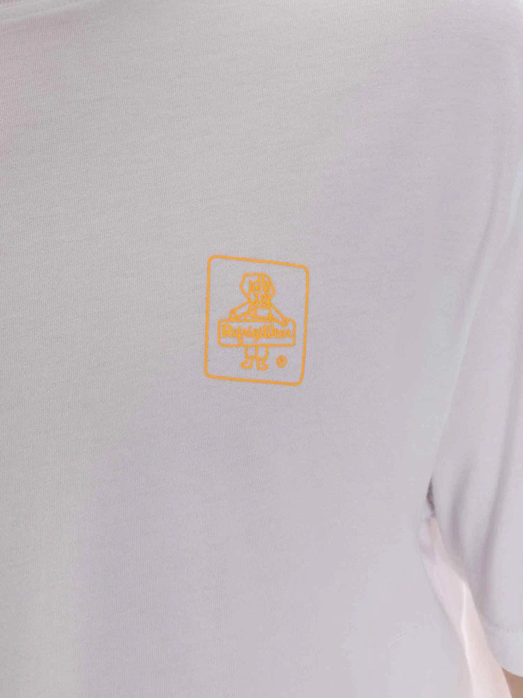 Refrigiwear uomo t-shirt Brake RM0T29100JE A00010 Bianco