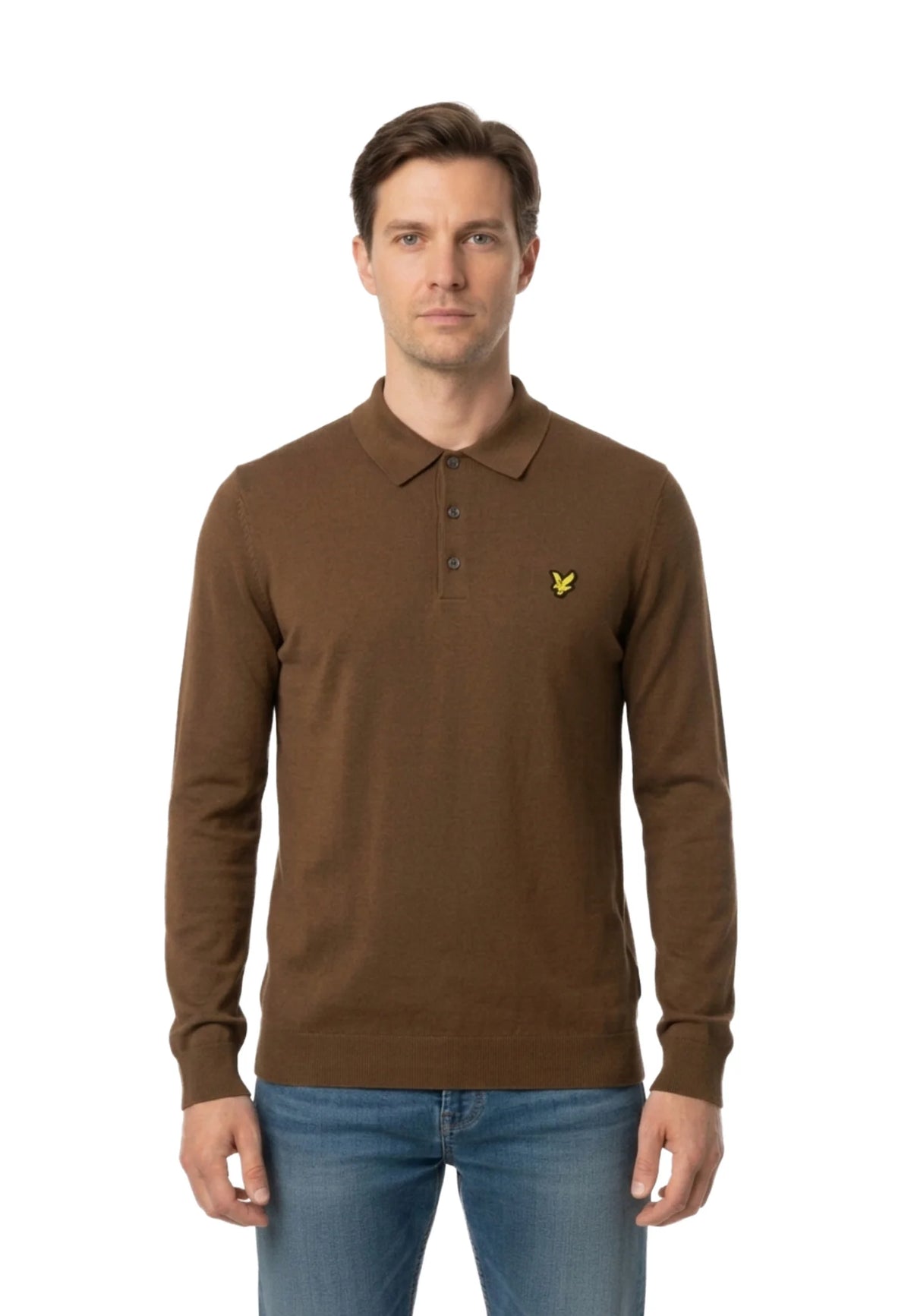 Lyle & Scott maglia polo Long Sleeve KN2113VC