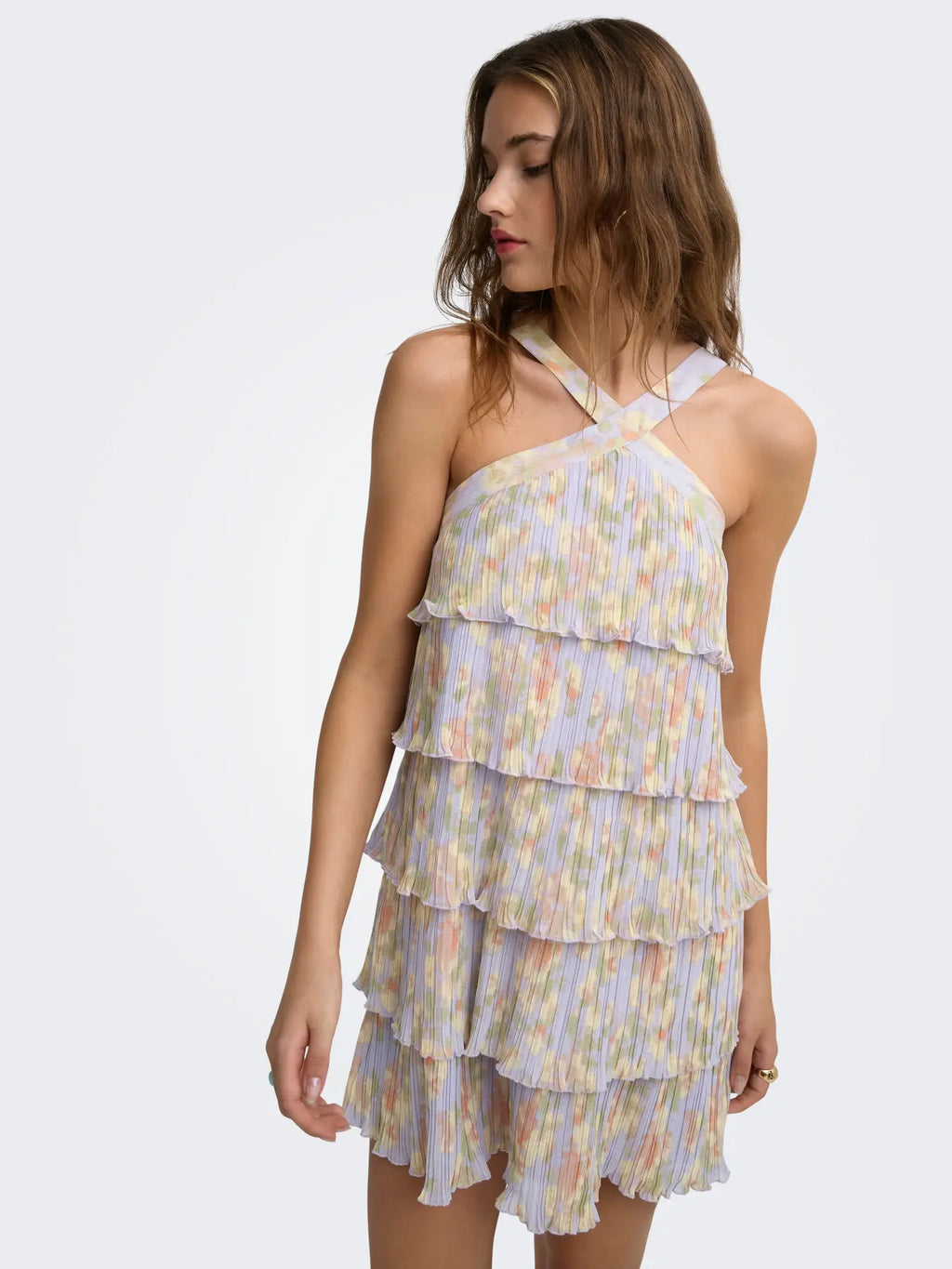 Only donna abito BELNA 15382517 SweetLavender BLURRY