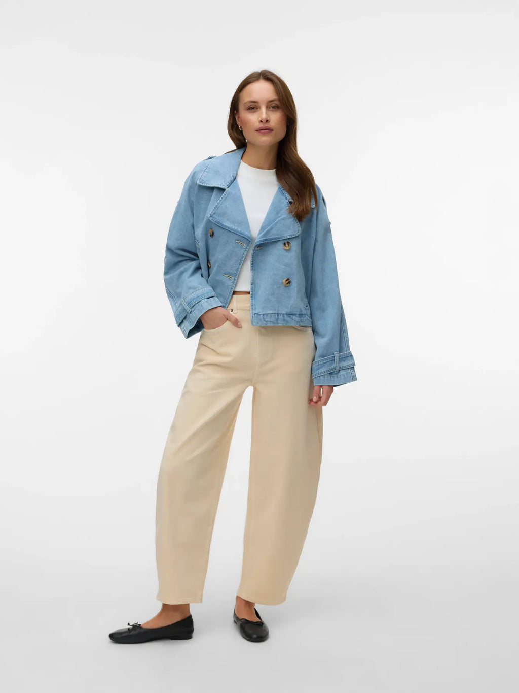 Vero Moda donna Trenchcoat Denim 10345736 noos