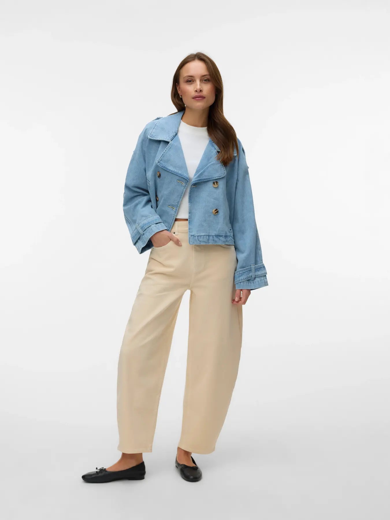 Vero Moda donna Trenchcoat Denim 10345736 noos